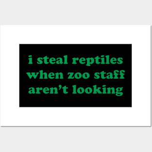 Steal Reptiles Posters and Art